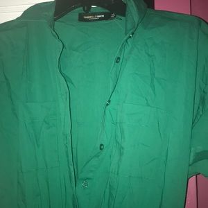 Green Gabrielle Union NY&Company Maxi Dress